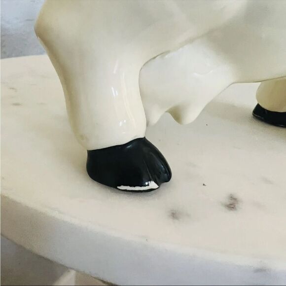 SEBASTIAN MINIATURE LC-013 Jell-O Cow‎ Milk Pitcher (Cereal Creamer 1952), RARE - Picture 10 of 11